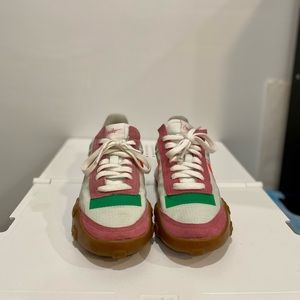 Nike Waffle Racer 2x size 7 Desert Berry